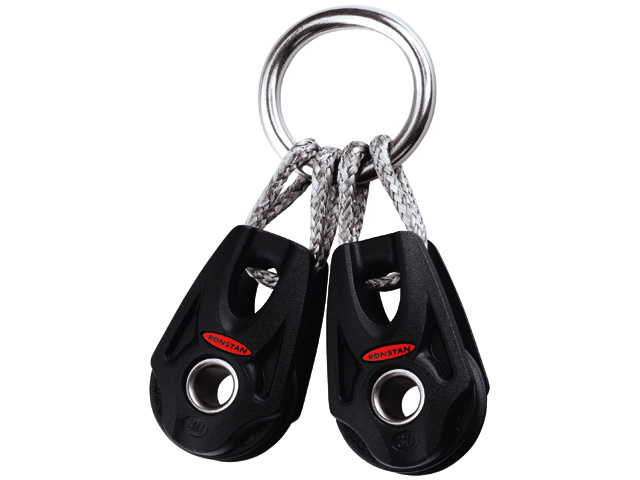 Ronstan 1-schijfs enkel en clew ring