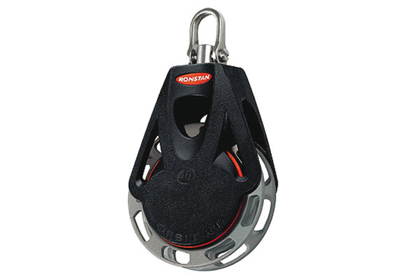 Ronstan 1-schijfs auto en swivel shackle head