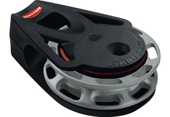 Ronstan 1-schijfs voetblok links auto