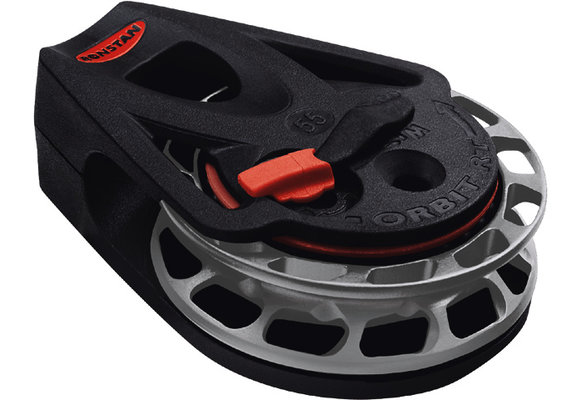 Ronstan 1-schijfs voetblok links auto en manueel