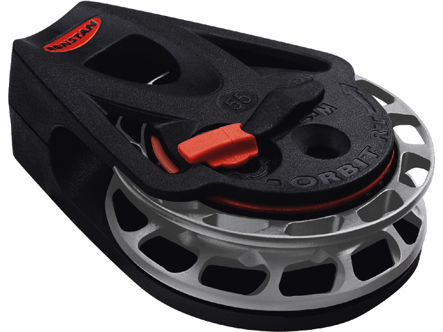 Ronstan 1-schijfs voetblok links auto en manueel