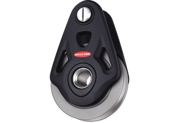 Ronstan 1-schijfs halyard blok met draad schijf