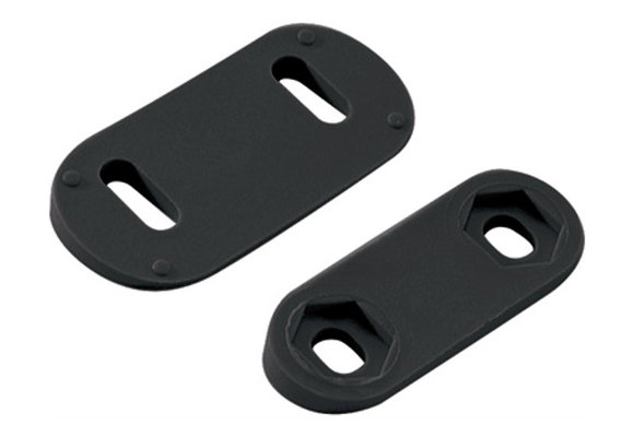 Ronstan Wigvormige onderplaat | Zwart