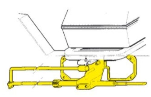SeaStar Spiegelplaat met verstelbare kabeldoorvoerbuis