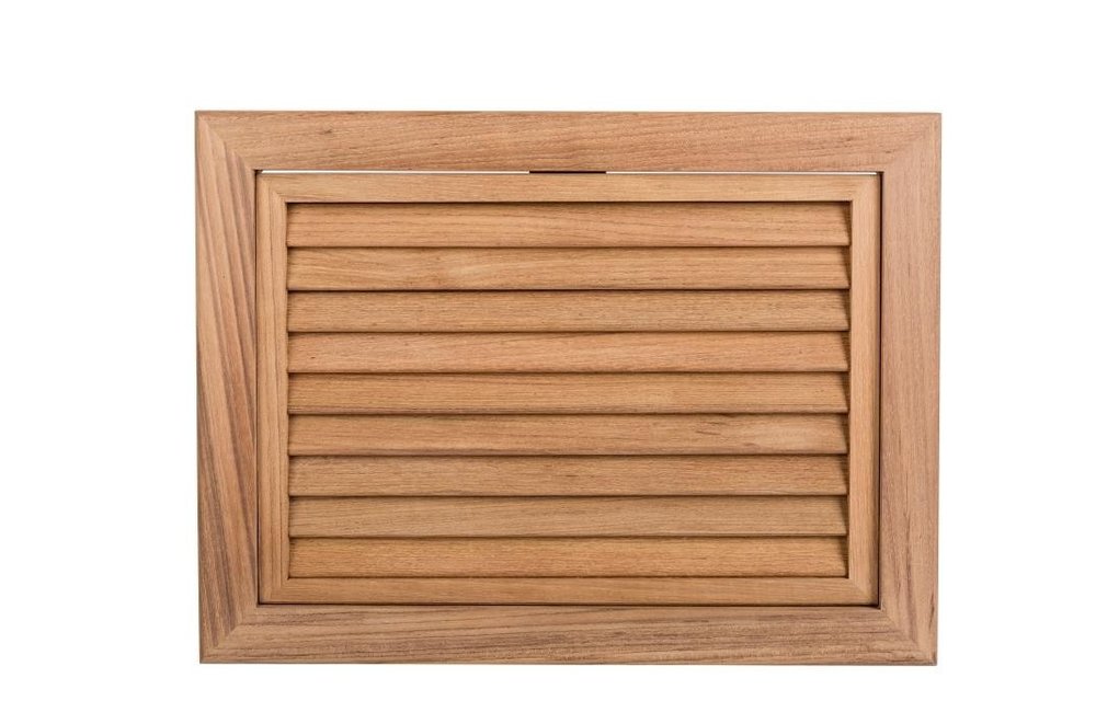 Uitneembaar ventilatierooster met frame