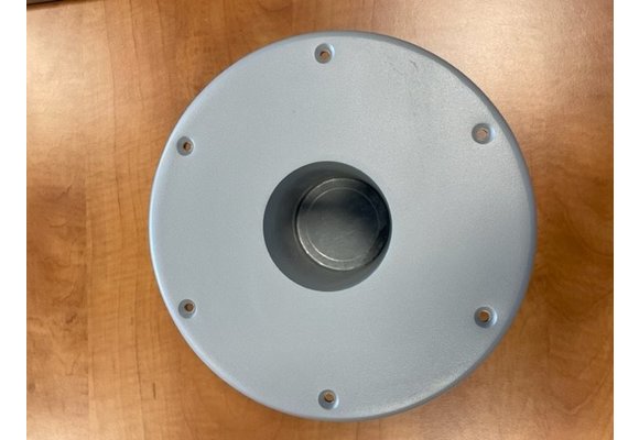 Inbouwvoet voor conische buis (Tweede kans)