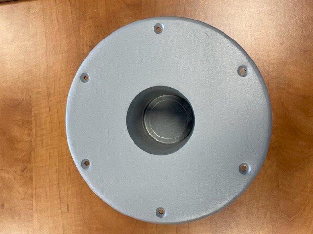 Inbouwvoet voor conische buis (Tweede kans)