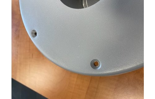 Inbouwvoet voor conische buis (Tweede kans)