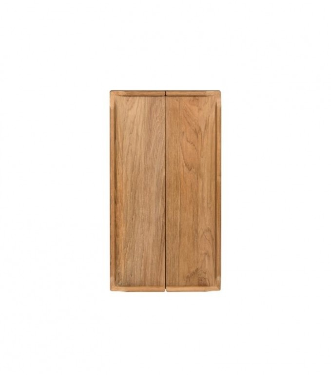 Klapbaar tafelblad Massief teak | 90 x 70/3 5cm