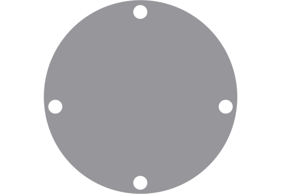 Johnson Pomp bronzen deksel voor pomp F5/F6