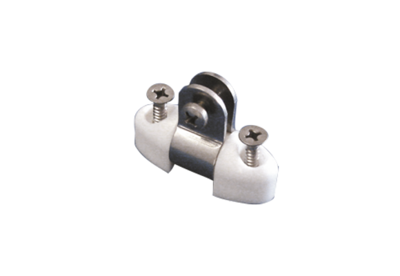 Allpa Nylon dekfitting met RVS Schanier inclusief schroeven
