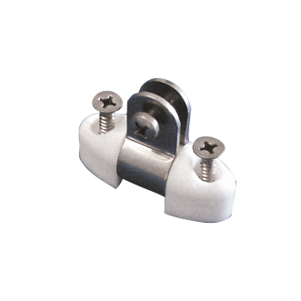 Allpa Nylon dekfitting met RVS Schanier inclusief schroeven