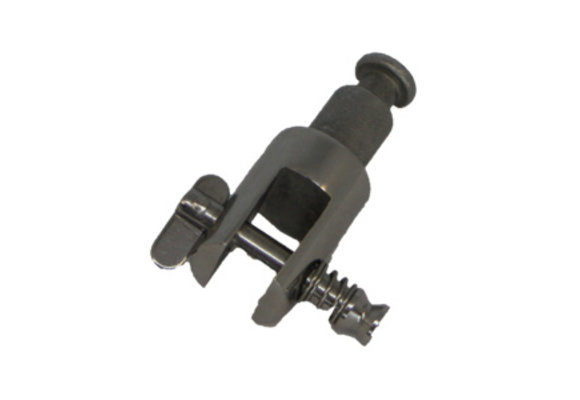 RVS bimini houder voor roeidol