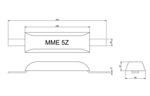 Anode Zink Huid/Roer 5Z