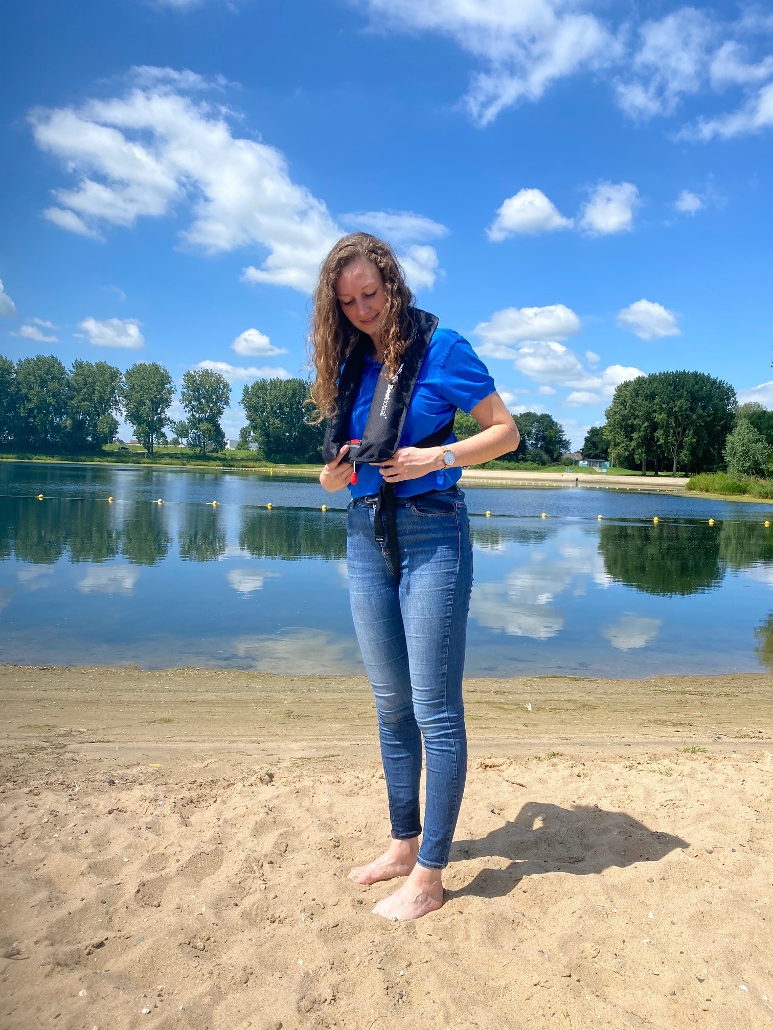 Automatisch reddingsvest | Zwart 150N