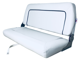 Allpa Stuurstoel model Coach de Luxe Twin wit