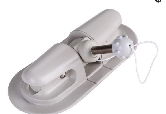 Plakhouder met roeidol Aqualine | Grijs