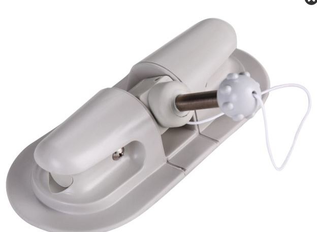 Plakhouder met roeidol Aqualine | Grijs