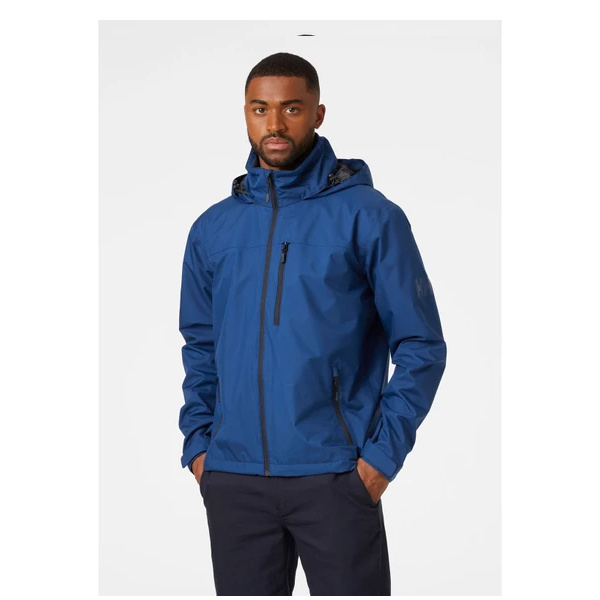 Helly Hensen Men's crew hooded jacket Deep Fjord