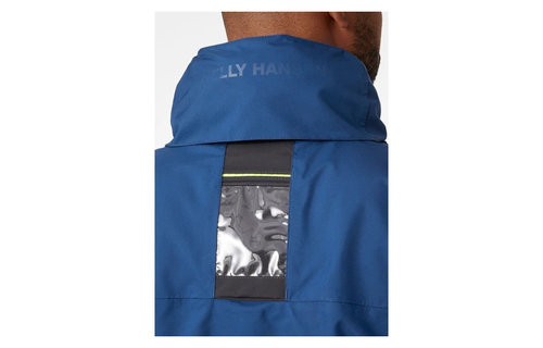 Helly Hensen Men's crew hooded jacket Deep Fjord