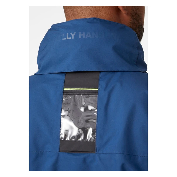 Helly Hensen Men's crew hooded jacket Deep Fjord