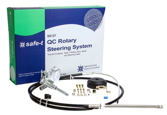SeaStar Safe-T Quick Connect Stuursysteem met kabel tot 235 pk