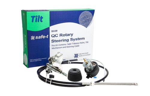 SeaStar Safe-T QC Tilt stuursysteem met kabel tot 235 pk