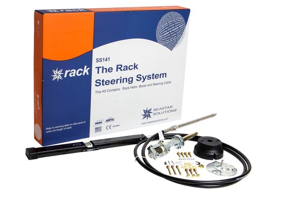 Seastar 'Back Mount Rack' Stuursysteem met kabel  tot 235 pk