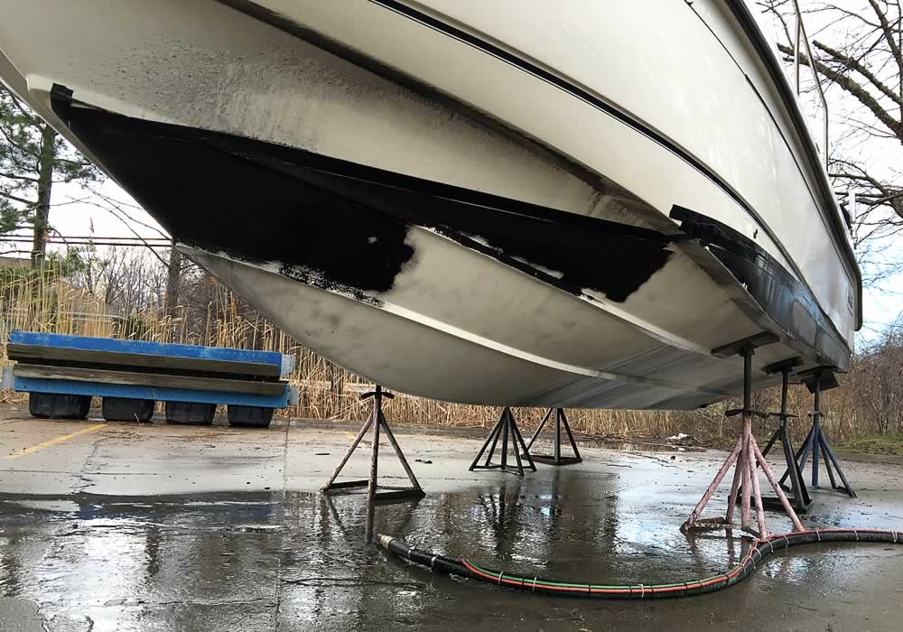 Hoe antifouling verwijderen?