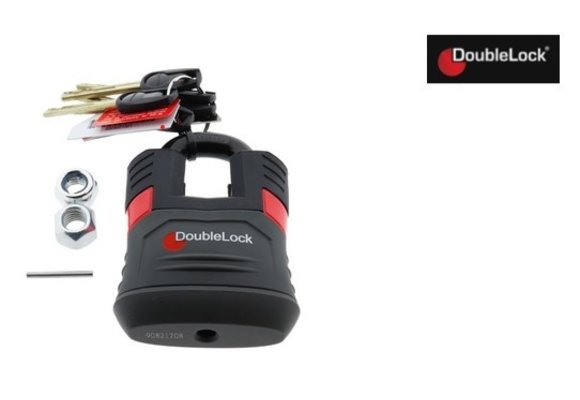 DoubleLock Padlock RED