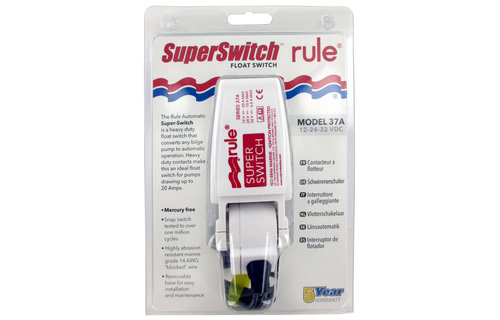 37A Rule Super Switch Vlotterschakelaar 20 amp