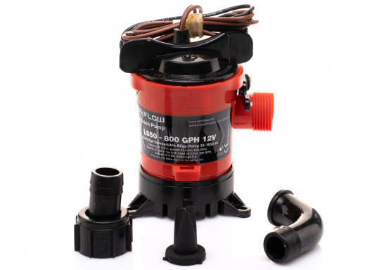 Johnson Pump L-serie bilgepomp (cartridge type) L550, 12V/3A