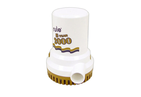 09 Rule 2000 GOLD Heavy Duty Bilgepomp 7571 l/u 12V