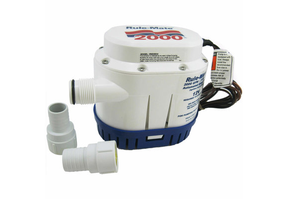RM2000A Rule Mate Volautom. Bilgepomp RM2000A 7571 l/u 12V