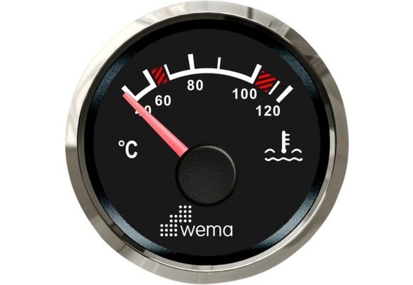 Silver serie watertemperatuur meter | NMEA2000