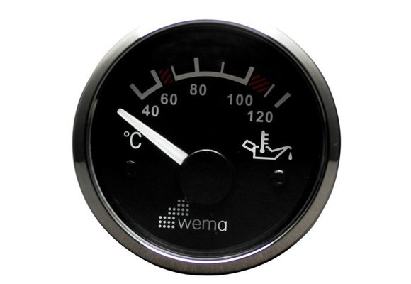 Silver serie olie temperatuur