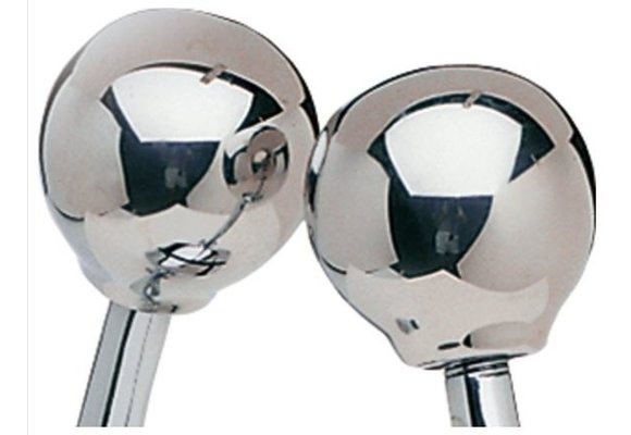 X55 kogelhandgreep zilver