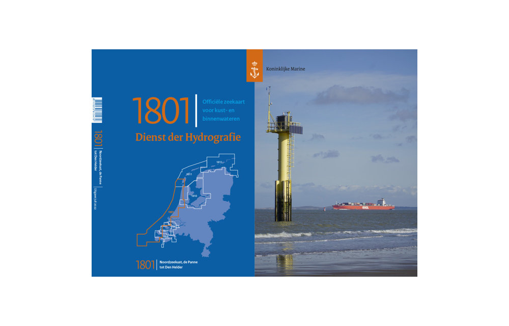 Hydrografische kaart 1801 - Noordzeekust
