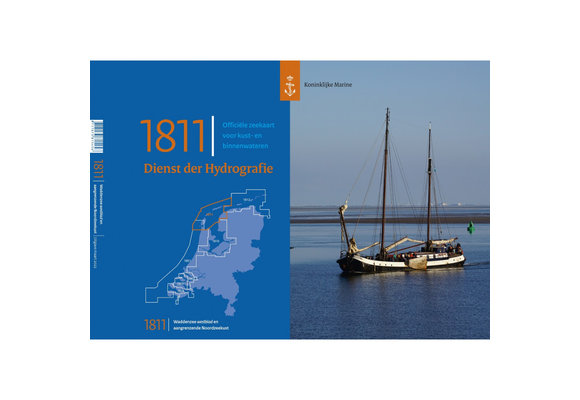 Hydrografische kaart 1811 - Waddenzee West