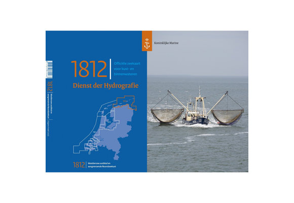 Hydrografische kaart 1812 - Waddenzee Oost