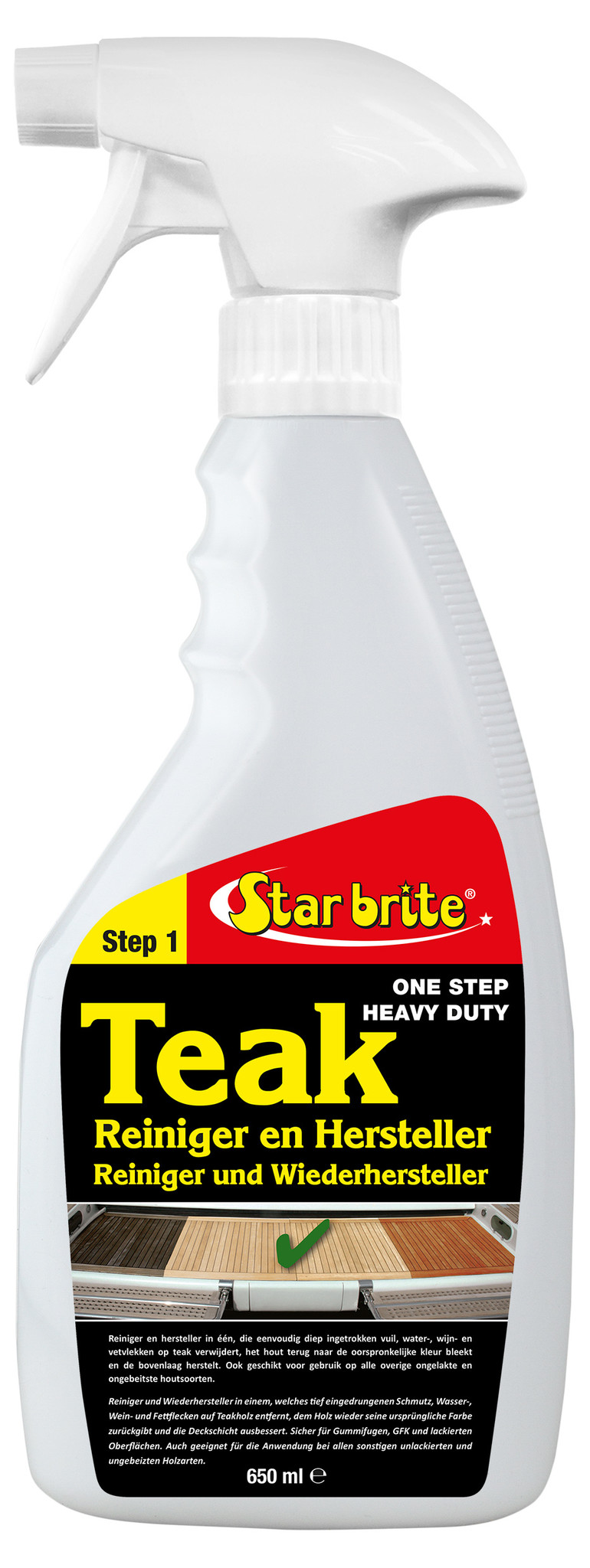 Teak Reiniger en Hersteller