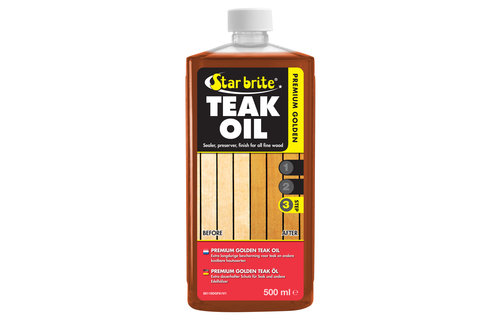 Premium Golden Teak Oil