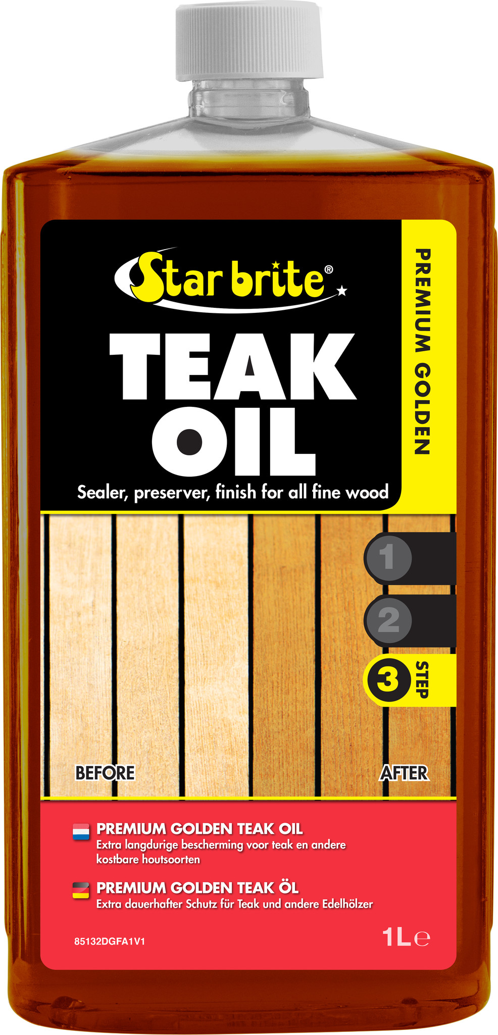 Premium Golden Teak Oil