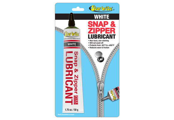 Smeermiddel voor ritsen en drukkers