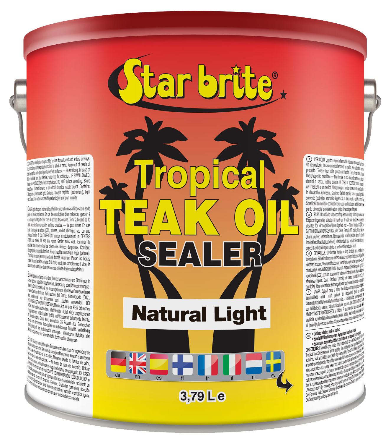 Tropical Teak Oil Sealer - Natural Light
