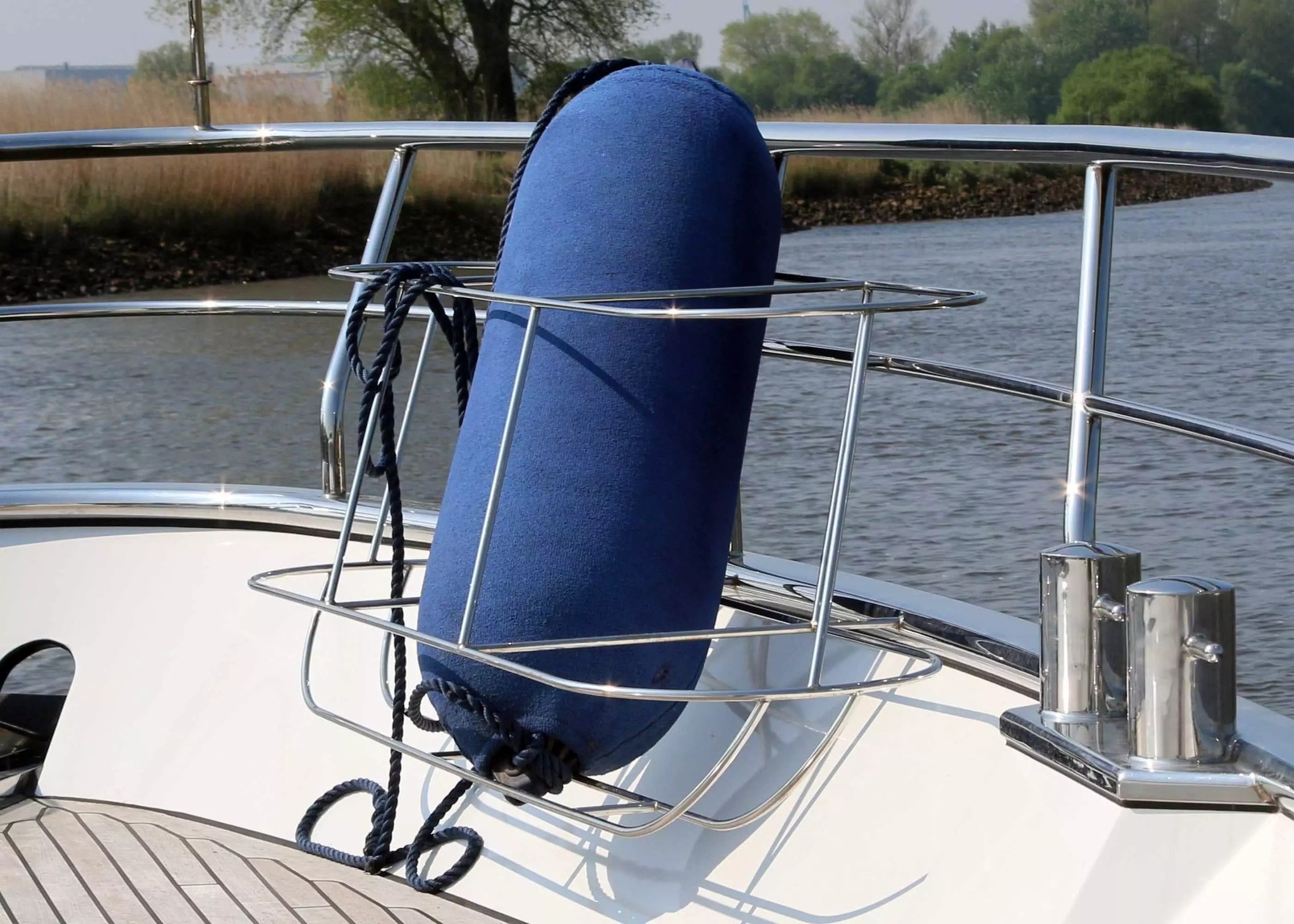 RVS fenderhouder recht