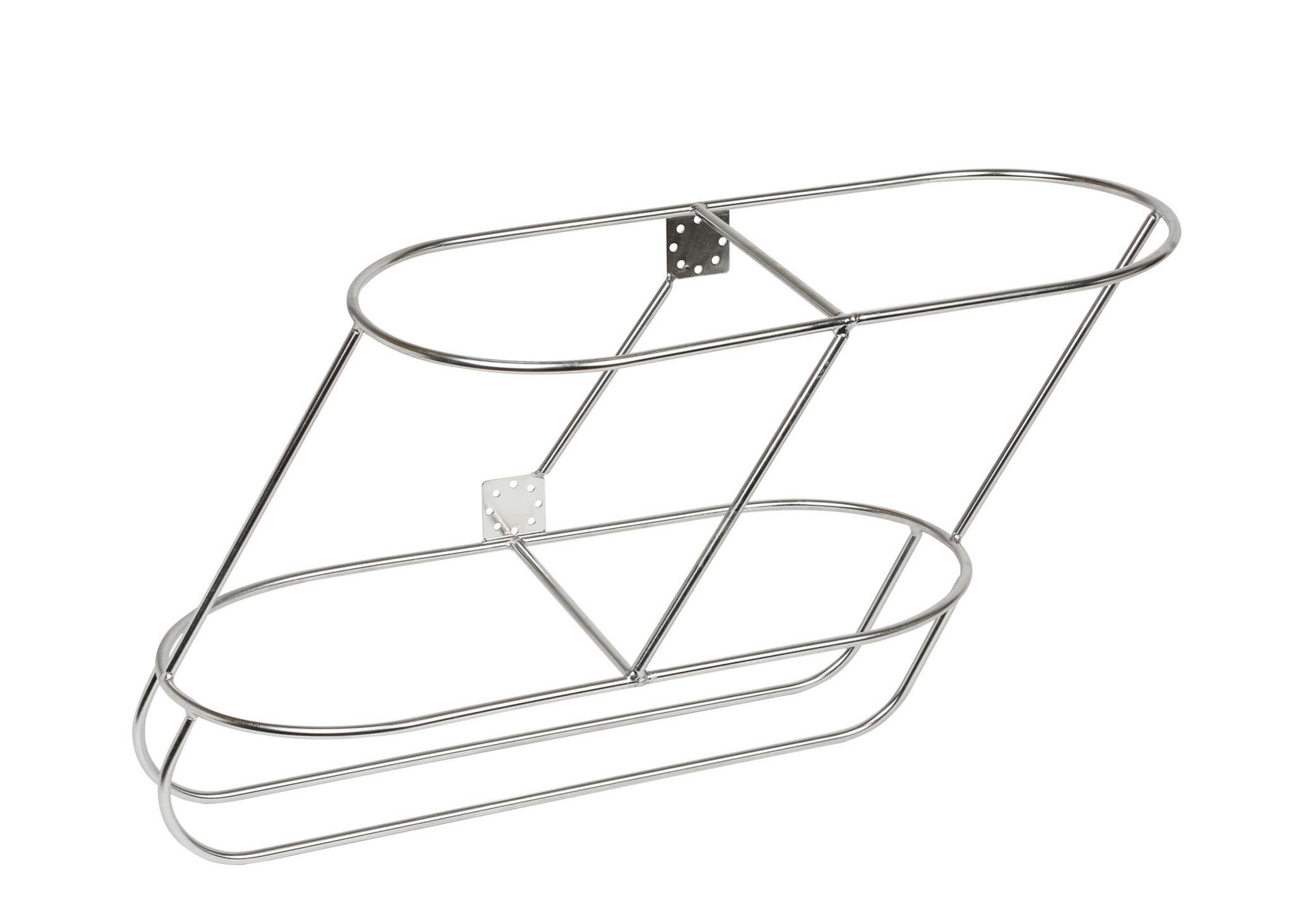 RVS fenderhouder schuin