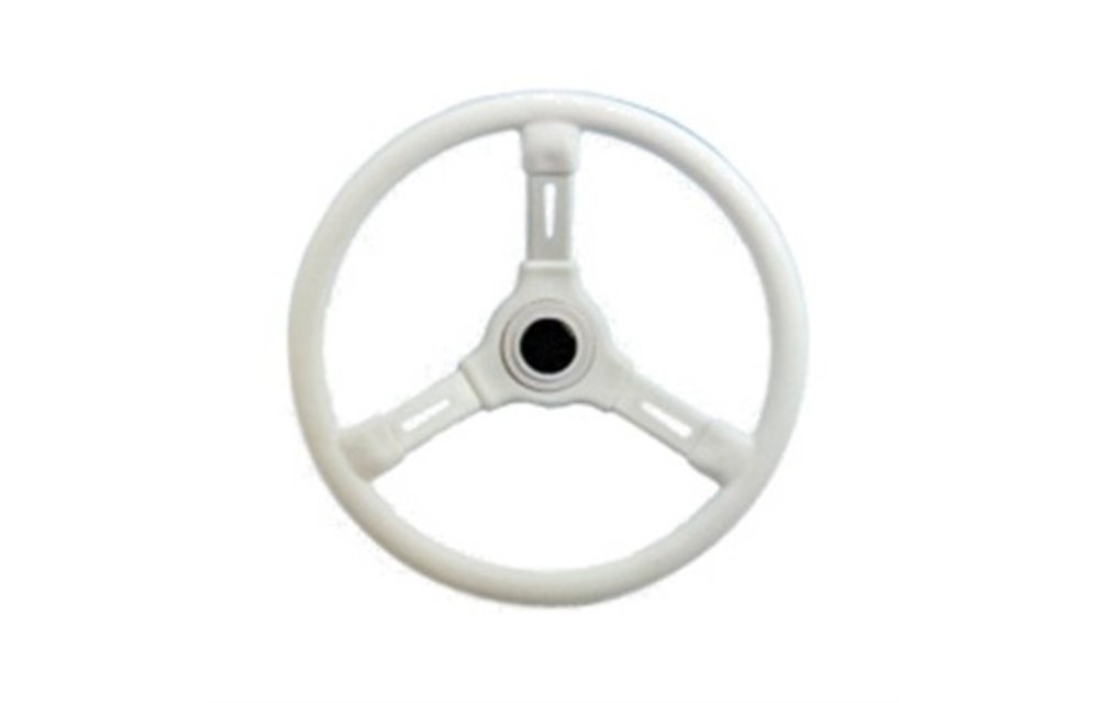 Allpa 3-Spaaks stuurwiel Riviera wit