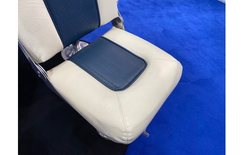 Klapstoel / Bootstoel model Coach wit