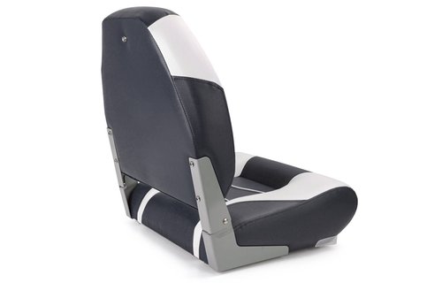 Bootstoel High Back antraciet / wit